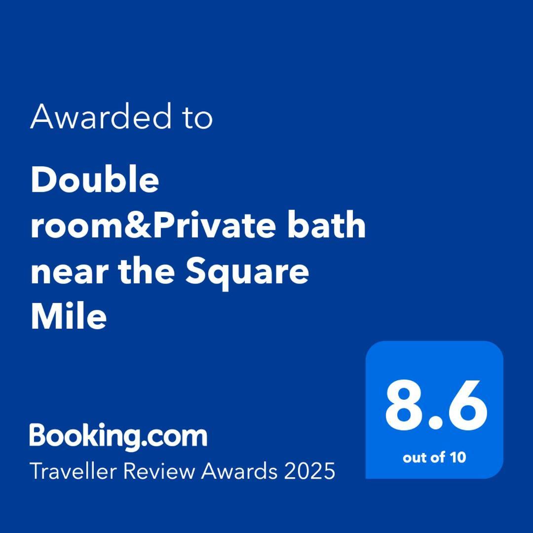 Double Room&Private Bath Near The Square Mile 伦敦 外观 照片